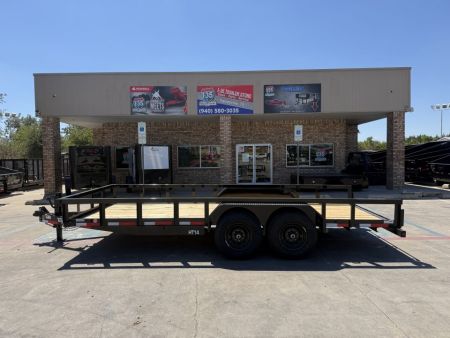New 2026 Top Hat Trailers HT14-18X83-14E-F Equipment Trailer