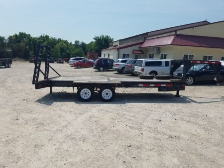 Used 2009 Homemade 77x20 Gooseneck 7K Car Hauler