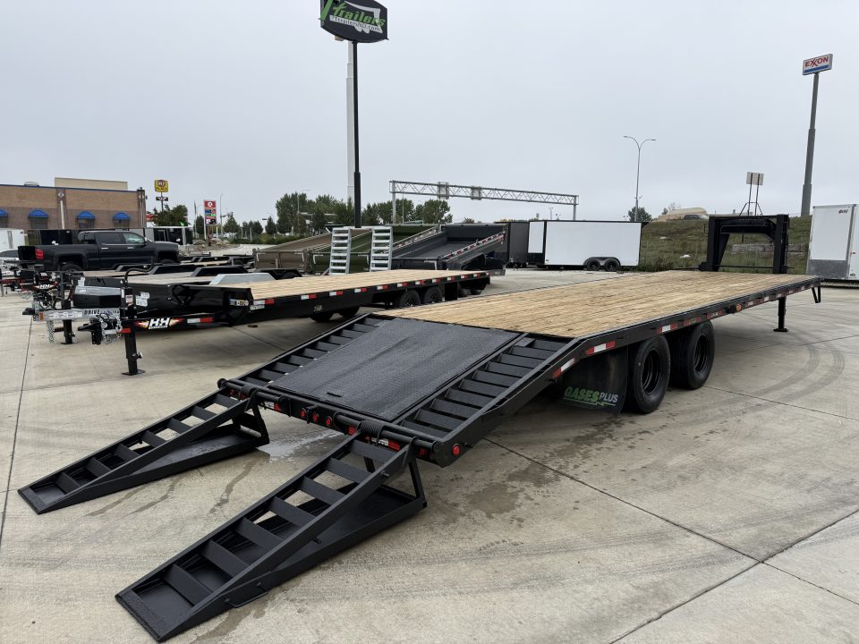 Used 2007 DCT 30ft Gooseneck with 20K GVWR and 2-10,000lb axles