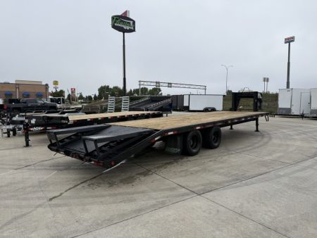 Used 2007 DCT 30ft Gooseneck with 20K GVWR and 2-10,000lb axles