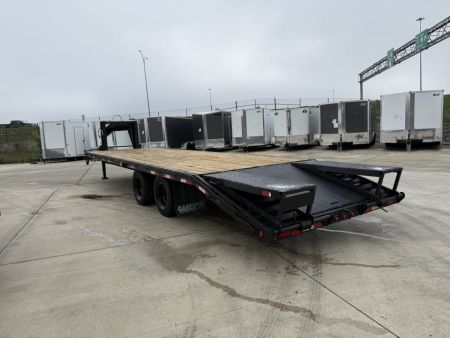 Used 2007 DCT 30ft Gooseneck with 20K GVWR and 2-10,000lb axles