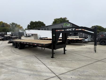Used 2007 DCT 30ft Gooseneck with 20K GVWR and 2-10,000lb axles