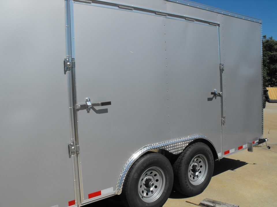 New Enclosed Trailer 8.5 X 20 Side Access Ramp 7'Interior 10K