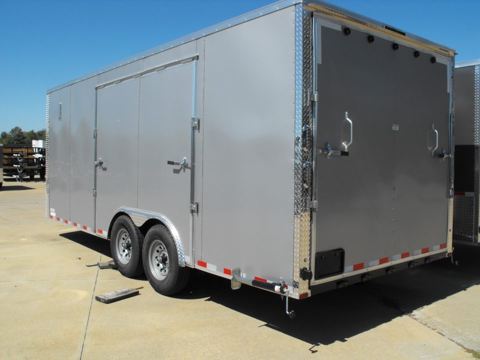 New Enclosed Trailer 8.5 X 20 Side Access Ramp 7'Interior 10K