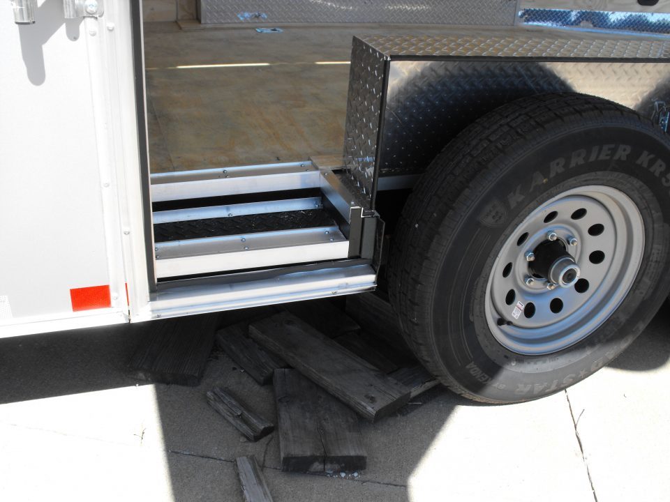 New Enclosed Trailer 8.5 X 20 Side Access Ramp 7'Interior 10K