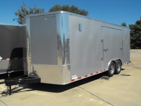 New Enclosed Trailer 8.5 X 20 Side Access Ramp 7'Interior 10K