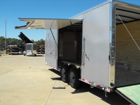 New Enclosed Trailer 8.5 X 20 Side Access Ramp 7'Interior 10K