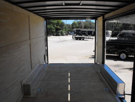 New Enclosed Trailer 8.5 X 20 Side Access Ramp 7'Interior 10K