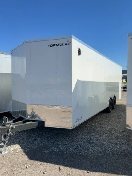 New 2027 Formula Trailers 8.5X24 TRAVERSE FLAT TOP VNOSE ENCLOSED CAR HAULER