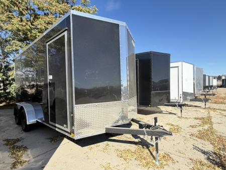 New 2027 Formula Trailers 7X16 TRAVERSE FLAT TOP V-NOSE 7K