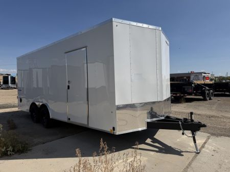 New 2027 Formula Trailers 8.5X20 TRAVERSE FLAT TOP VNOSE ENCLOSED CAR HAULER