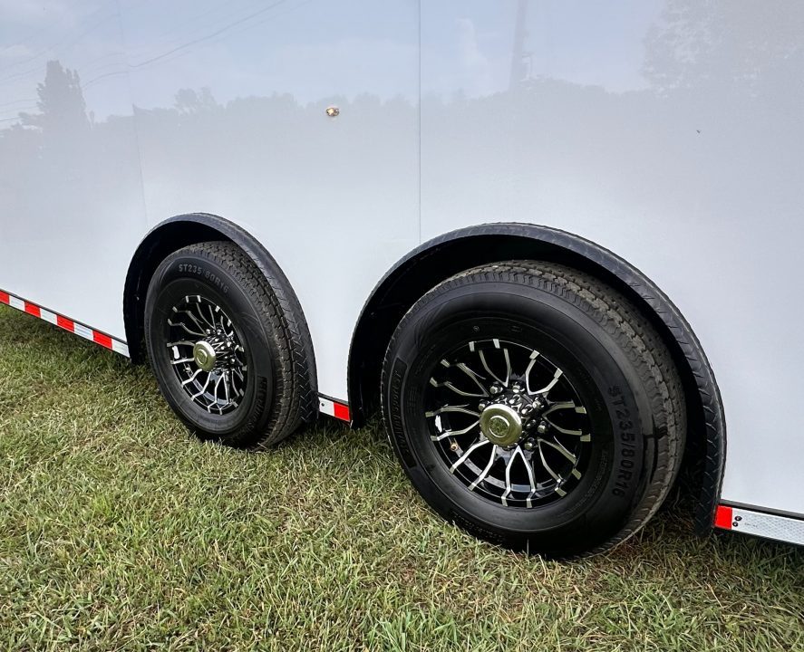 New 2027 Rock Solid Cargo 8.5x28 Race Trailer -7'6" Finished Interior-7000LB Spread Torsion-RECESSED E-TRACK-Car/Race Trailer