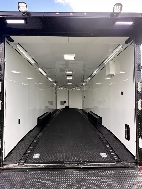 New 2027 Rock Solid Cargo 8.5x28 Race Trailer -7'6" Finished Interior-7000LB Spread Torsion-RECESSED E-TRACK-Car/Race Trailer