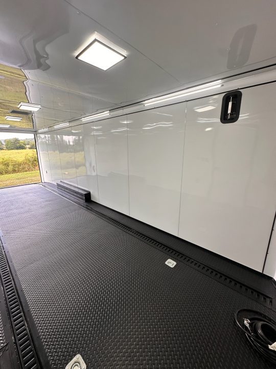 New 2027 Rock Solid Cargo 8.5x28 Race Trailer -7'6" Finished Interior-7000LB Spread Torsion-RECESSED E-TRACK-Car/Race Trailer