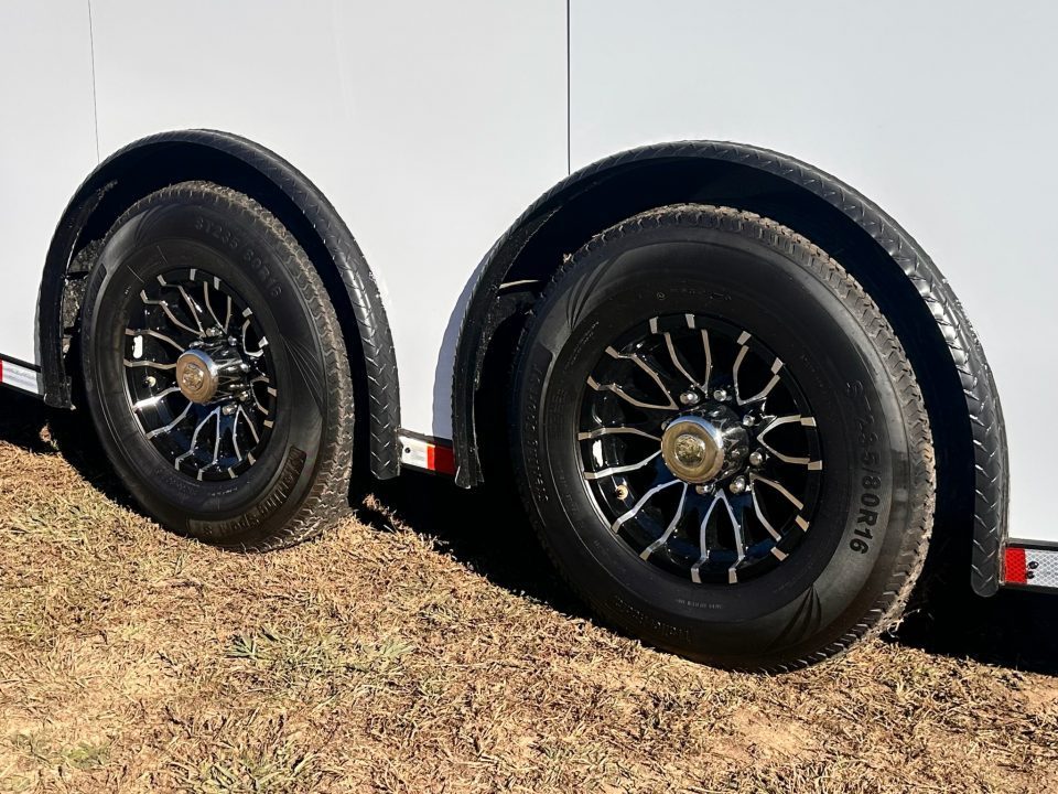 New 2027 Rock Solid Cargo 8.5x28 Race Trailer -7'6" Finished Interior-7000LB Spread Torsion-RECESSED E-TRACK-Car/Race Trailer