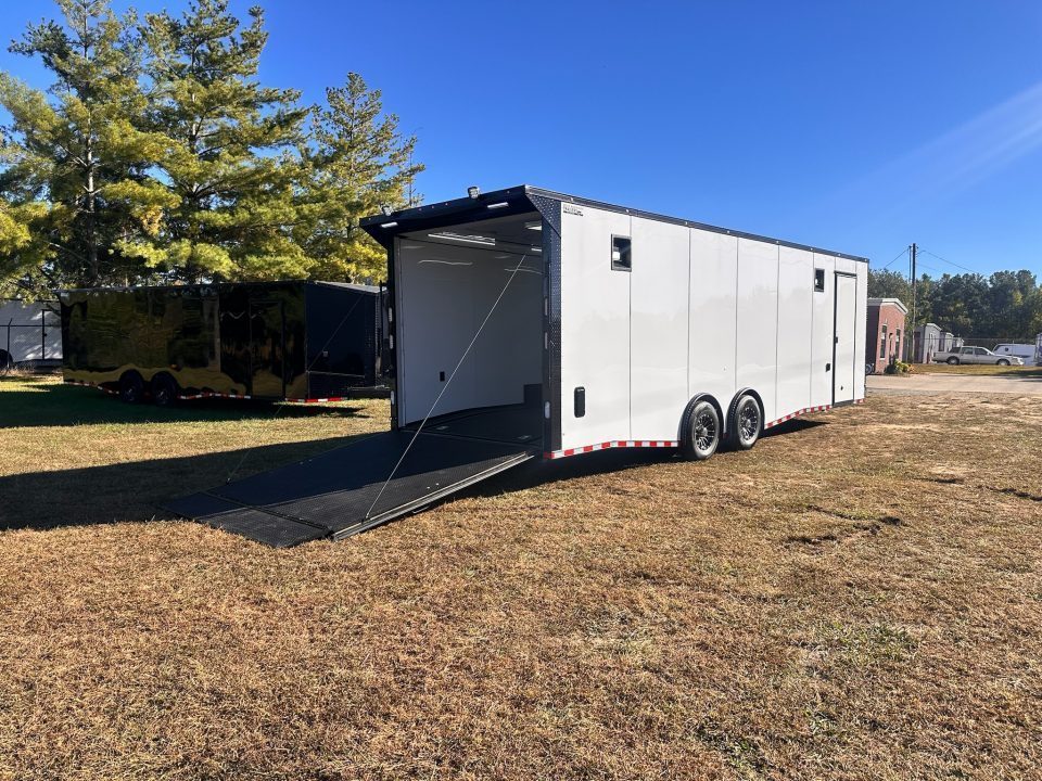 New 2027 Rock Solid Cargo 8.5x28 Race Trailer -7'6" Finished Interior-7000LB Spread Torsion-RECESSED E-TRACK-Car/Race Trailer
