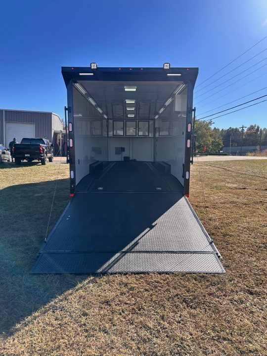 New 2027 Rock Solid Cargo 8.5x28 Race Trailer -7'6" Finished Interior-7000LB Spread Torsion-RECESSED E-TRACK-Car/Race Trailer