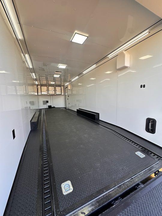 New 2027 Rock Solid Cargo 8.5x28 Race Trailer -7'6" Finished Interior-7000LB Spread Torsion-RECESSED E-TRACK-Car/Race Trailer