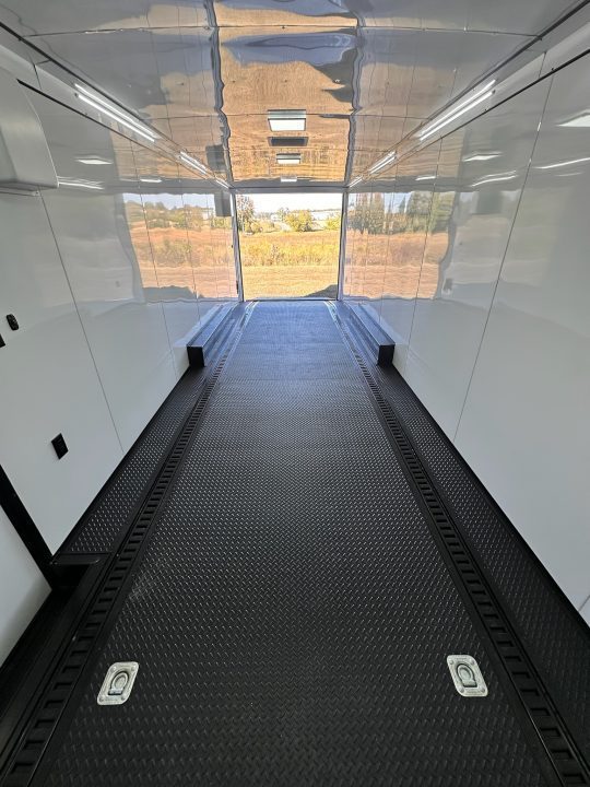 New 2027 Rock Solid Cargo 8.5x28 Race Trailer -7'6" Finished Interior-7000LB Spread Torsion-RECESSED E-TRACK-Car/Race Trailer