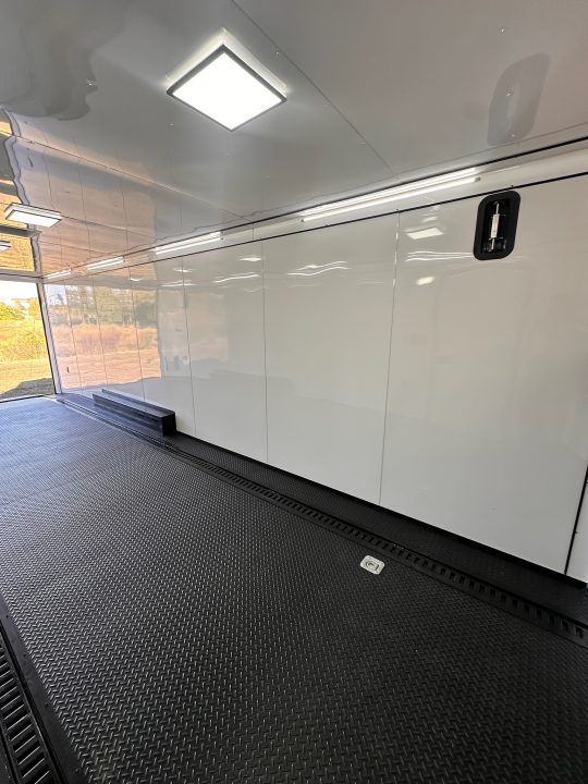 New 2027 Rock Solid Cargo 8.5x28 Race Trailer -7'6" Finished Interior-7000LB Spread Torsion-RECESSED E-TRACK-Car/Race Trailer