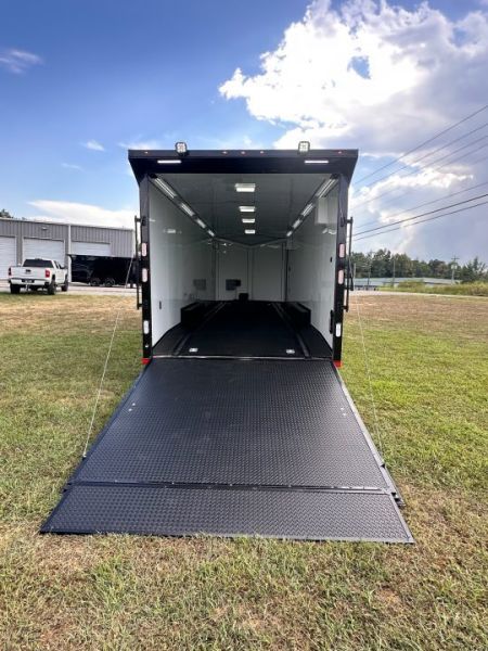 New 2027 Rock Solid Cargo 8.5x28 Race Trailer -7'6" Finished Interior-7000LB Spread Torsion-RECESSED E-TRACK-Car/Race Trailer