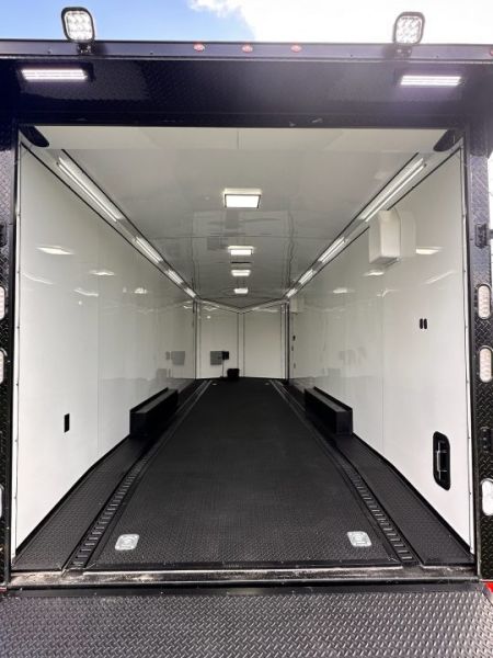 New 2027 Rock Solid Cargo 8.5x28 Race Trailer -7'6" Finished Interior-7000LB Spread Torsion-RECESSED E-TRACK-Car/Race Trailer