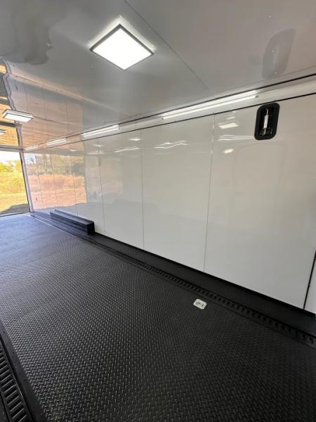 New 2027 Rock Solid Cargo 8.5x28 Race Trailer -7'6" Finished Interior-7000LB Spread Torsion-RECESSED E-TRACK-Car/Race Trailer