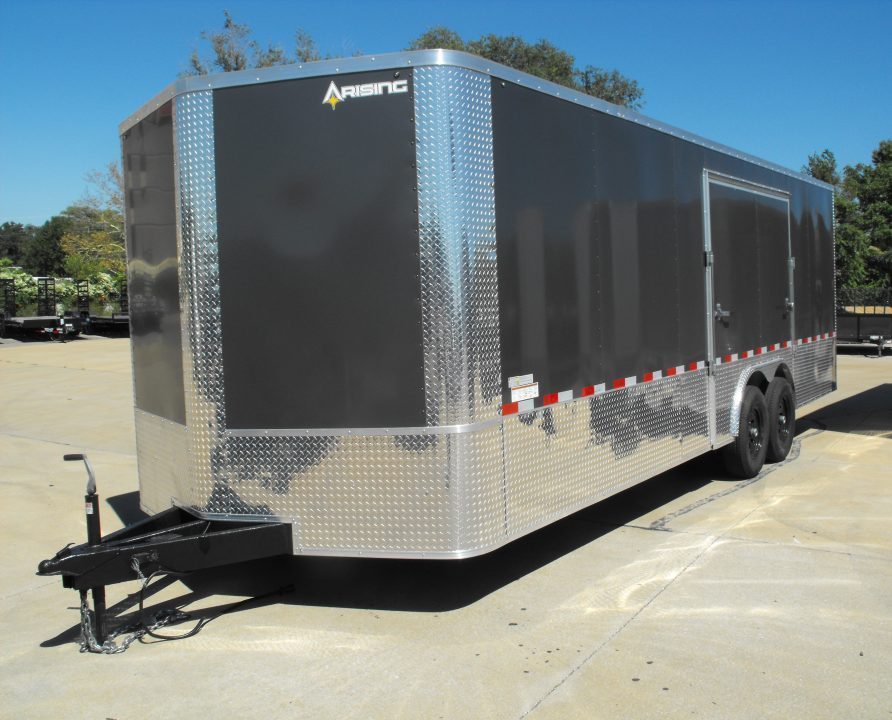 New Enclosed Trailer 8.5 X 24 Ramp 14K Interior7' Side Access