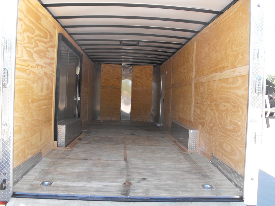 New Enclosed Trailer 8.5 X 24 Ramp 14K Interior7' Side Access