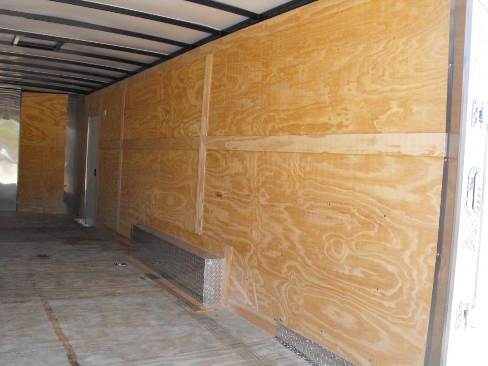 New Enclosed Trailer 8.5 X 24 Ramp 14K Interior7' Side Access