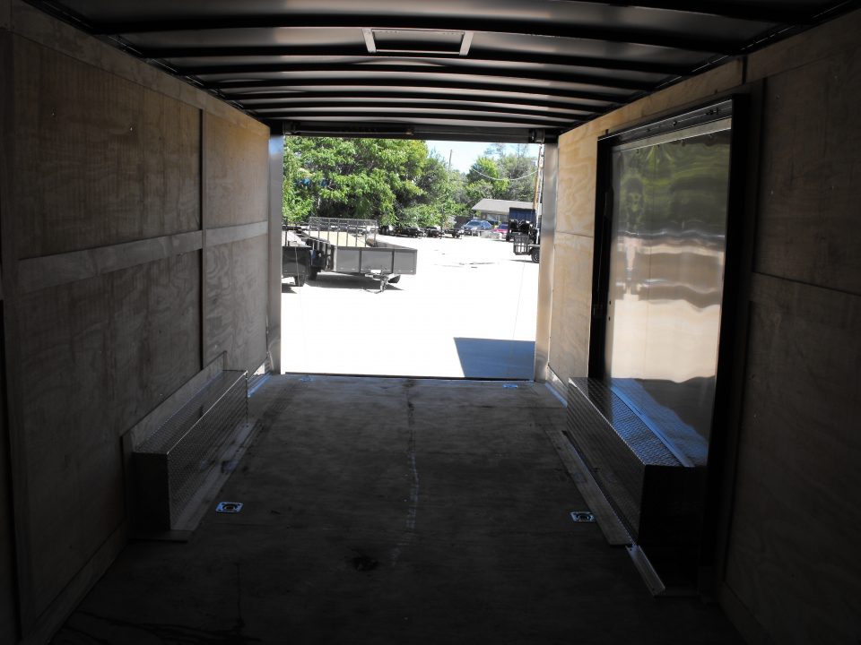 New Enclosed Trailer 8.5 X 24 Ramp 14K Interior7' Side Access