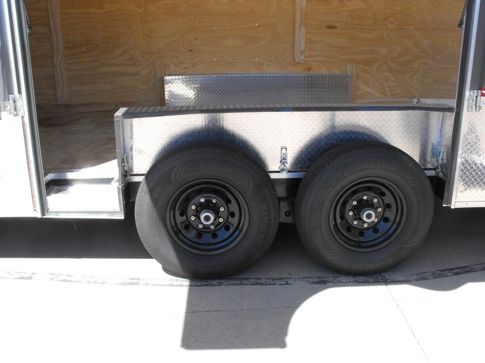 New Enclosed Trailer 8.5 X 24 Ramp 14K Interior7' Side Access