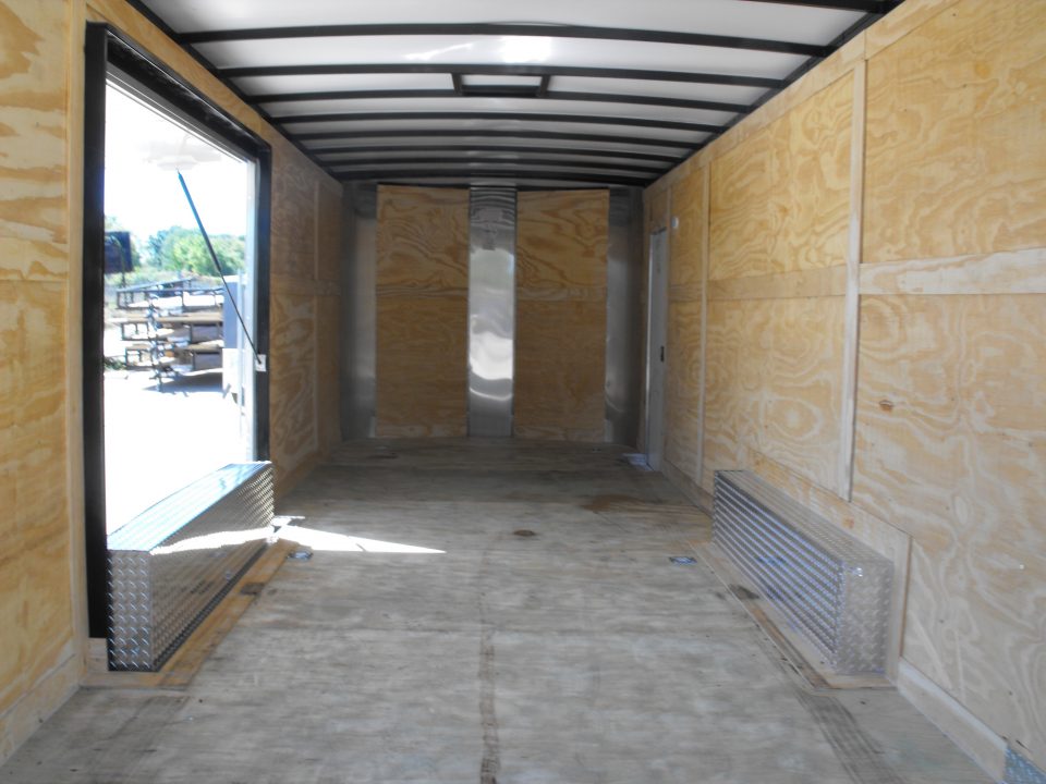 New Enclosed Trailer 8.5 X 24 Ramp 14K Interior7' Side Access