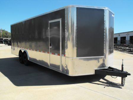 New Enclosed Trailer 8.5 X 24 Ramp 14K Interior7' Side Access