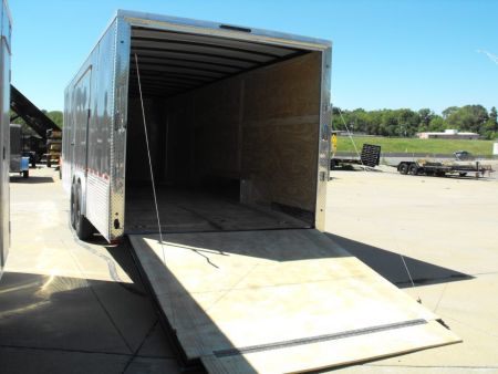 New Enclosed Trailer 8.5 X 24 Ramp 14K Interior7' Side Access