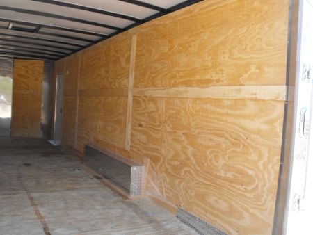 New Enclosed Trailer 8.5 X 24 Ramp 14K Interior7' Side Access