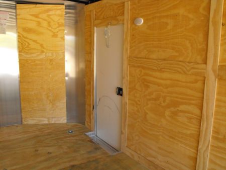 New Enclosed Trailer 8.5 X 24 Ramp 14K Interior7' Side Access
