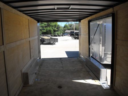 New Enclosed Trailer 8.5 X 24 Ramp 14K Interior7' Side Access