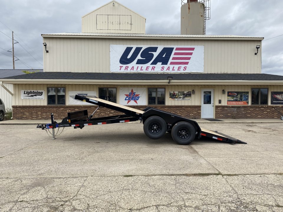 New 2027 Load Trail 83x18 10k Rapid Tilt Trailer