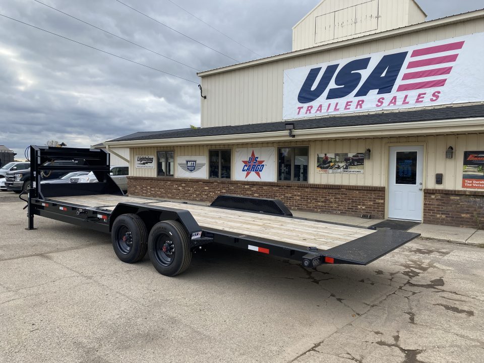 New 2027 Load Trail 83x24 Gravity Tilt 20k Gooseneck Bodies