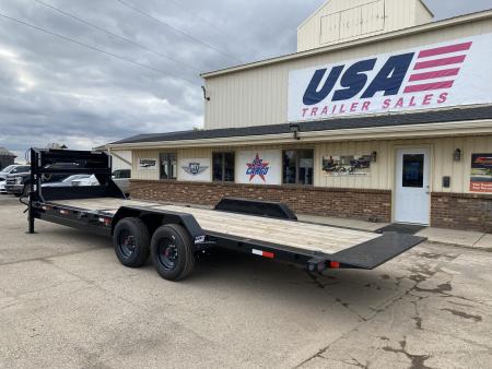 New 2027 Load Trail 83x24 Gravity Tilt 20k Gooseneck Bodies