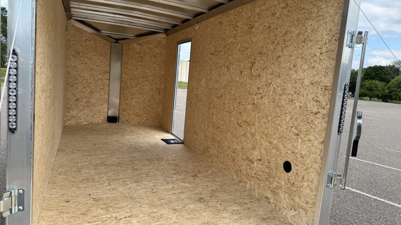 New 2027 Lightning 7X16 Trailer Cargo / Enclosed Trailer - RAMP DOOR!