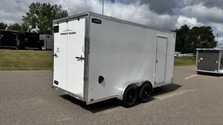 New 2027 Lightning 7X16 Trailer Cargo / Enclosed Trailer - RAMP DOOR!