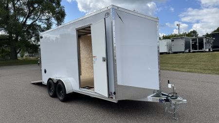 New 2027 Lightning 7X16 Trailer Cargo / Enclosed Trailer - RAMP DOOR!