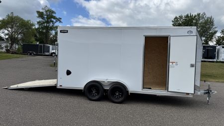 New 2027 Lightning 7X16 Trailer Cargo / Enclosed Trailer - RAMP DOOR!