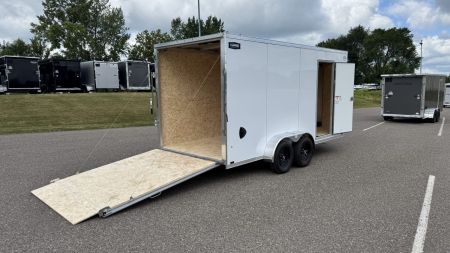 New 2027 Lightning 7X16 Trailer Cargo / Enclosed Trailer - RAMP DOOR!