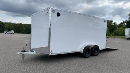 New 2027 Lightning 7X16 Trailer Cargo / Enclosed Trailer - RAMP DOOR!