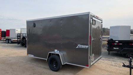 New 2027 Homesteader 6x10 Intrepid V-Nose Cargo Trailer w/ Ramp Door