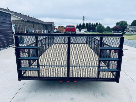 New 2026 Nolan 7X14 3K Landscape Utility Trailer w/2ft Mesh