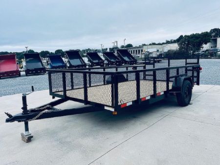 New 2026 Nolan 7X14 3K Landscape Utility Trailer w/2ft Mesh